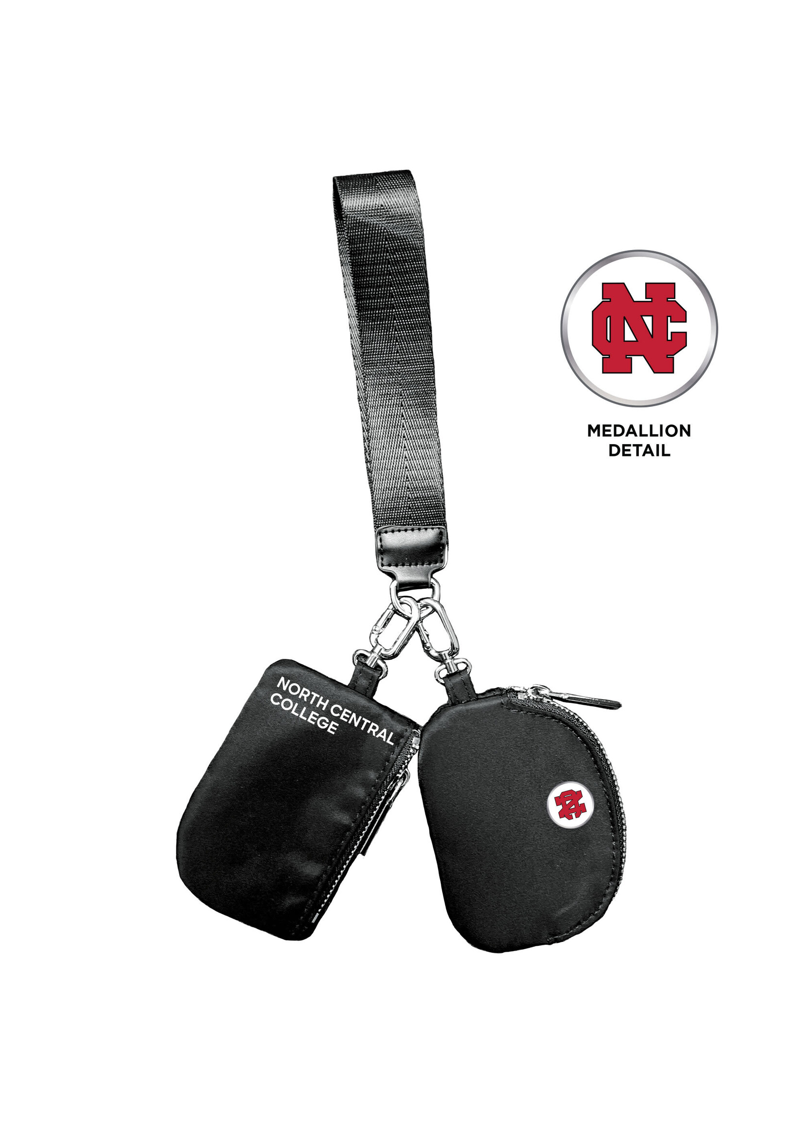 Jardine Associates Oversized Strap Key Chain w/ purse