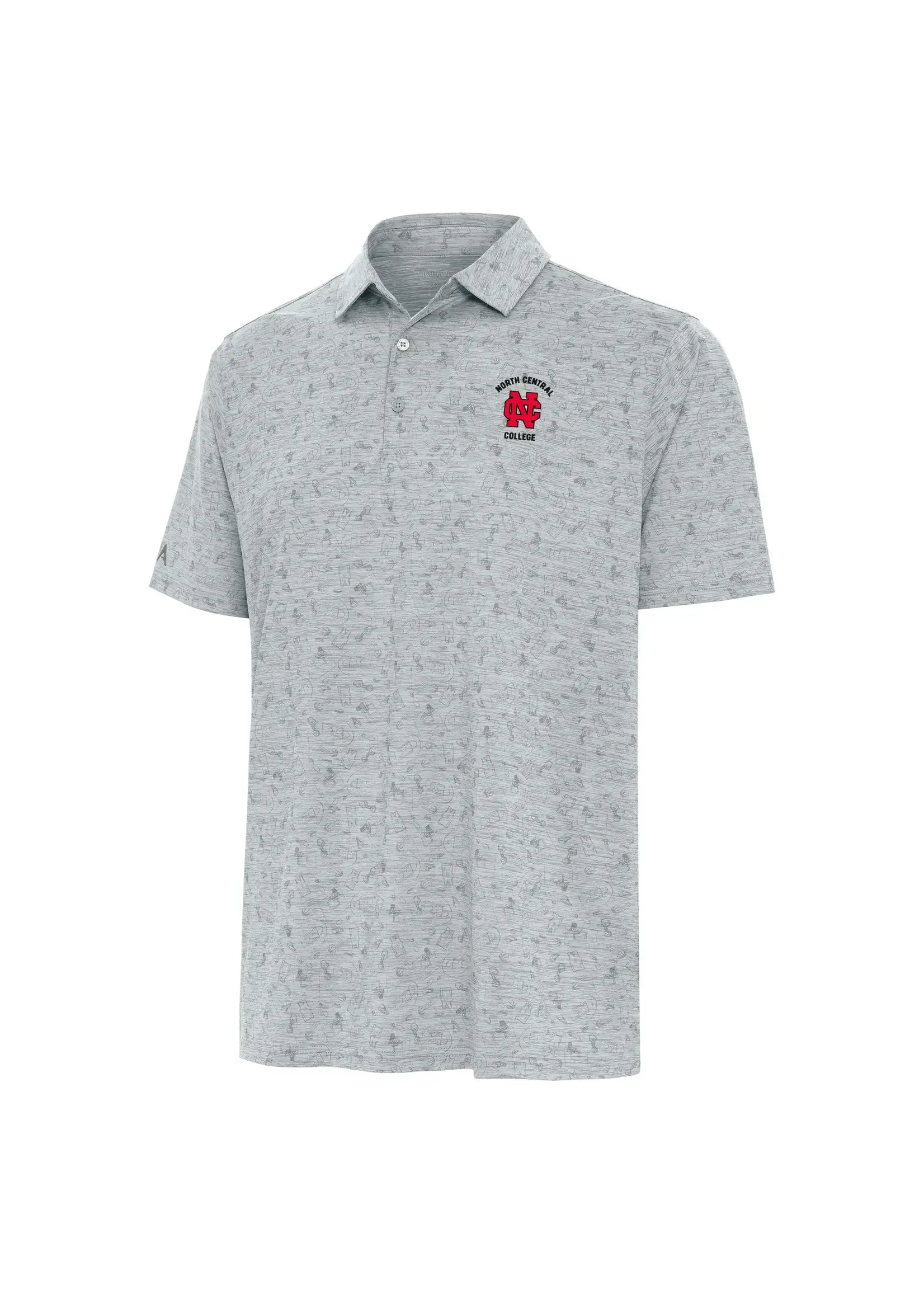 Antigua Antigua Net Polo Sky Heather