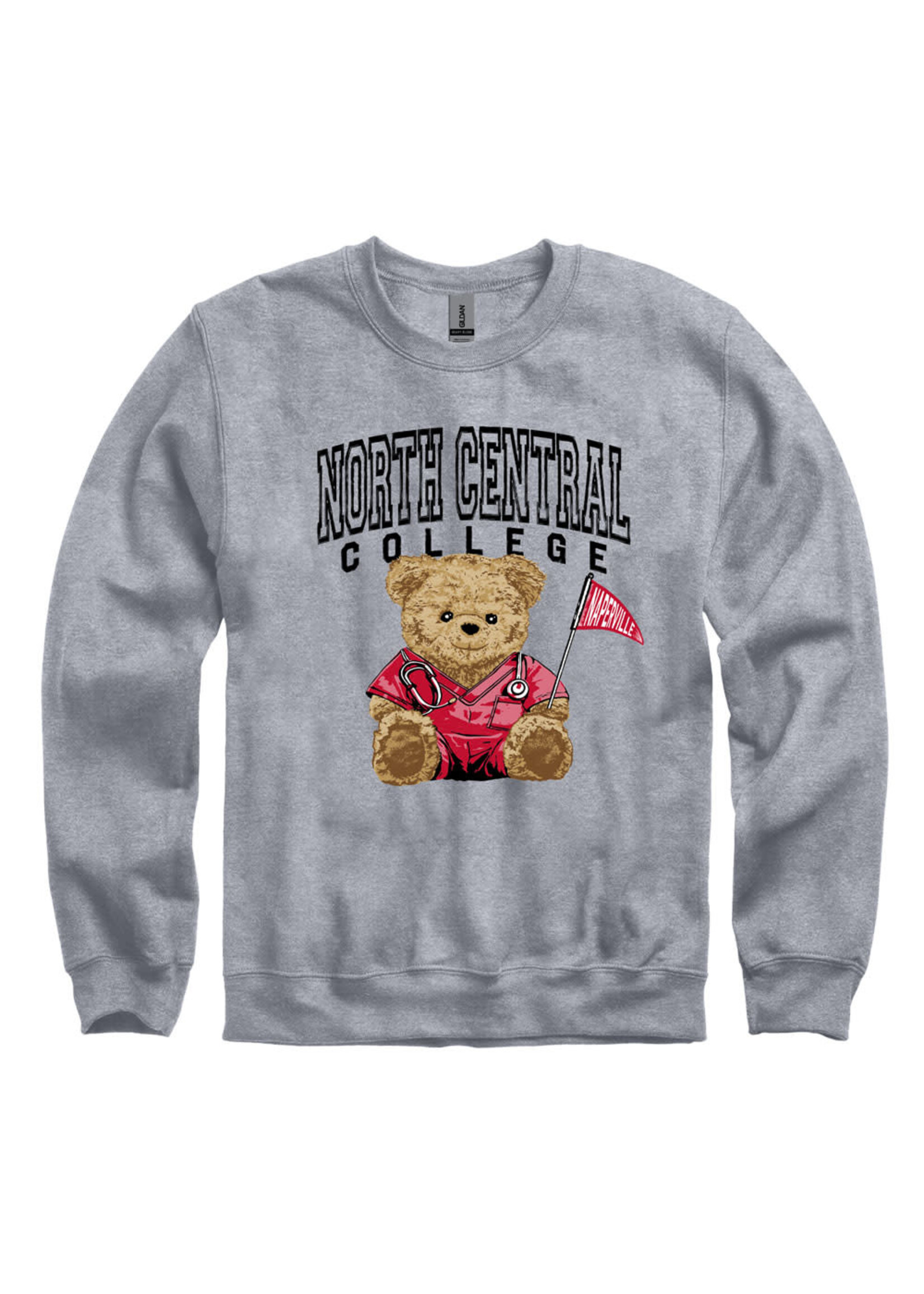 New Agenda New Agenda Teddy Bear Scrubs w/ Stethoscope Crew