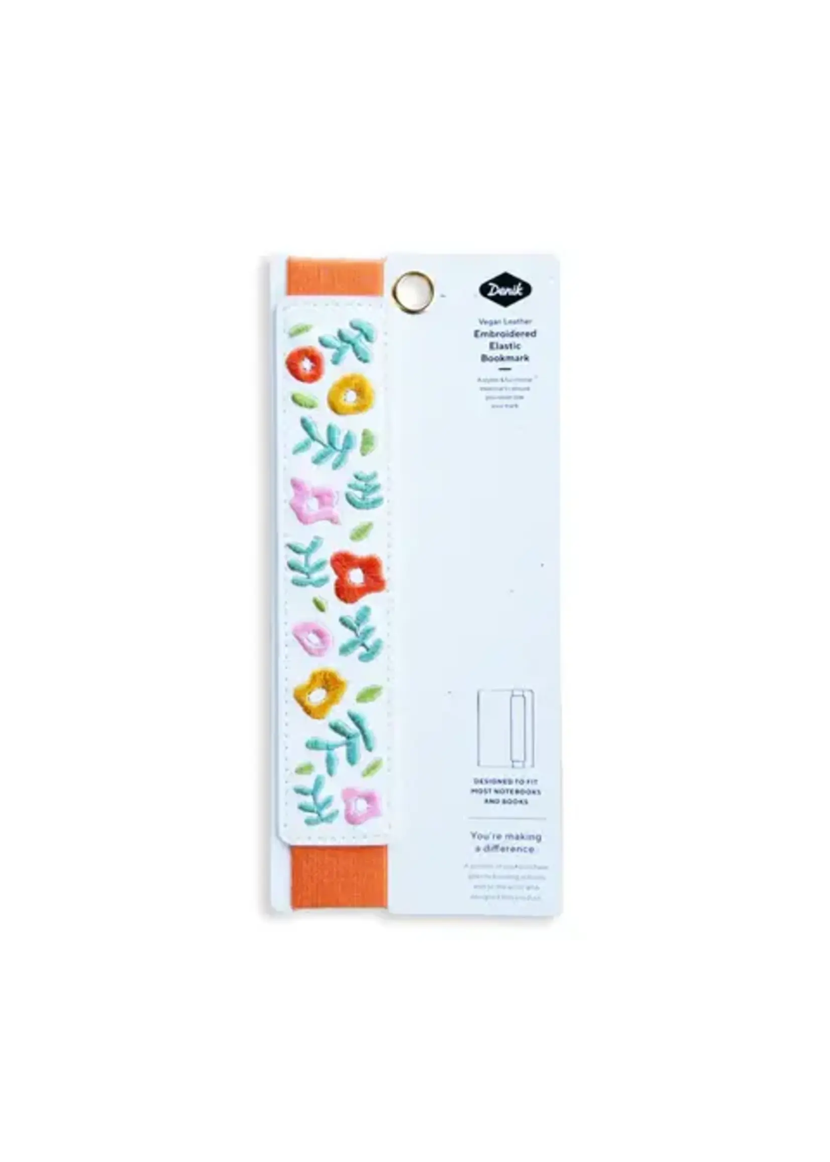 Denik Denik Vegan Leather Elastic bookmark