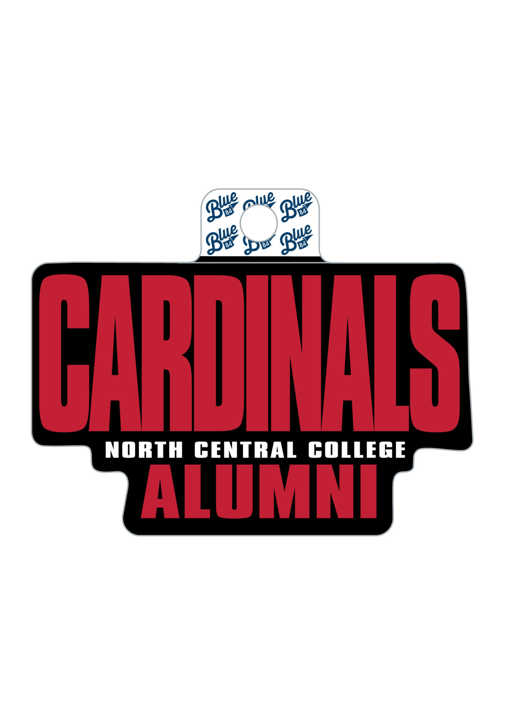 Blue 84 NCC Stickers by Blue 84 Alumni Rectangle