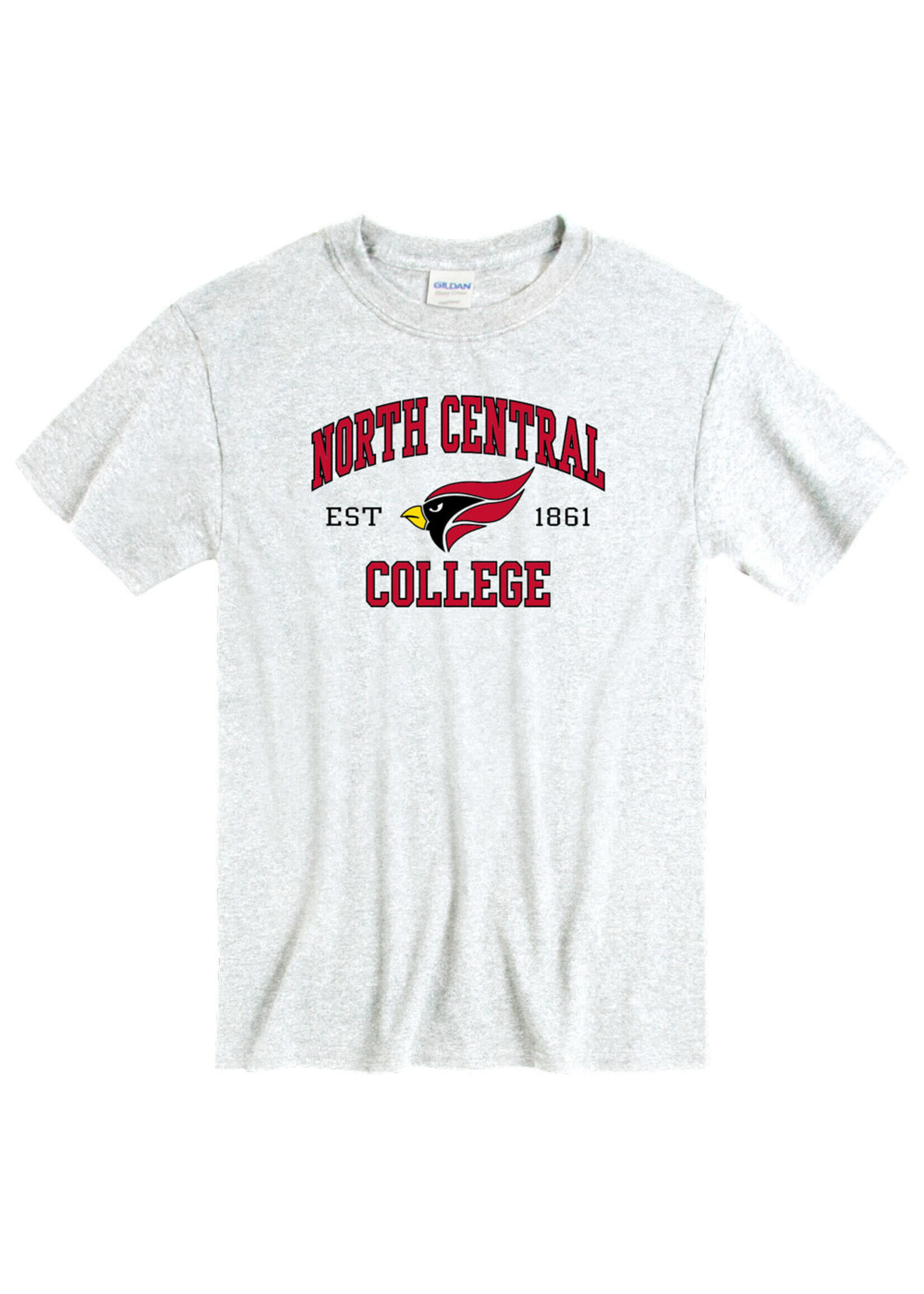 New Agenda North Central College T- Shirt  w/ Cardinal head
