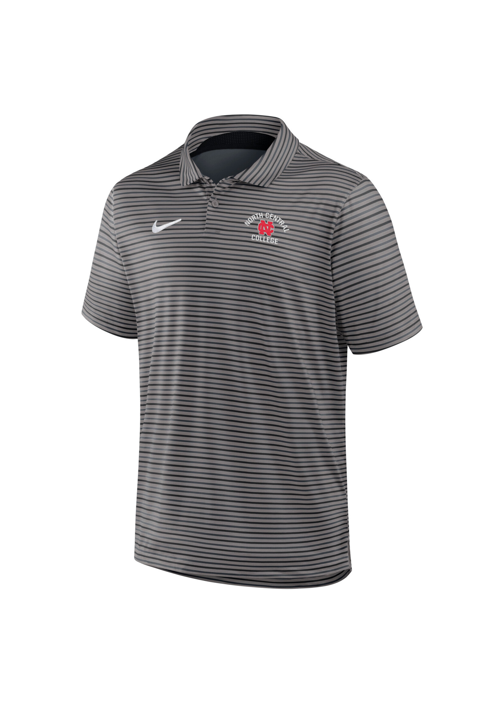 Nike Nike Dri Fit Tour Stripe Polo Smoke Grey/ Black