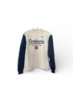 Nike Women's Nike Long Sleeve  Colorblock Boxy Tee Natural/ Black