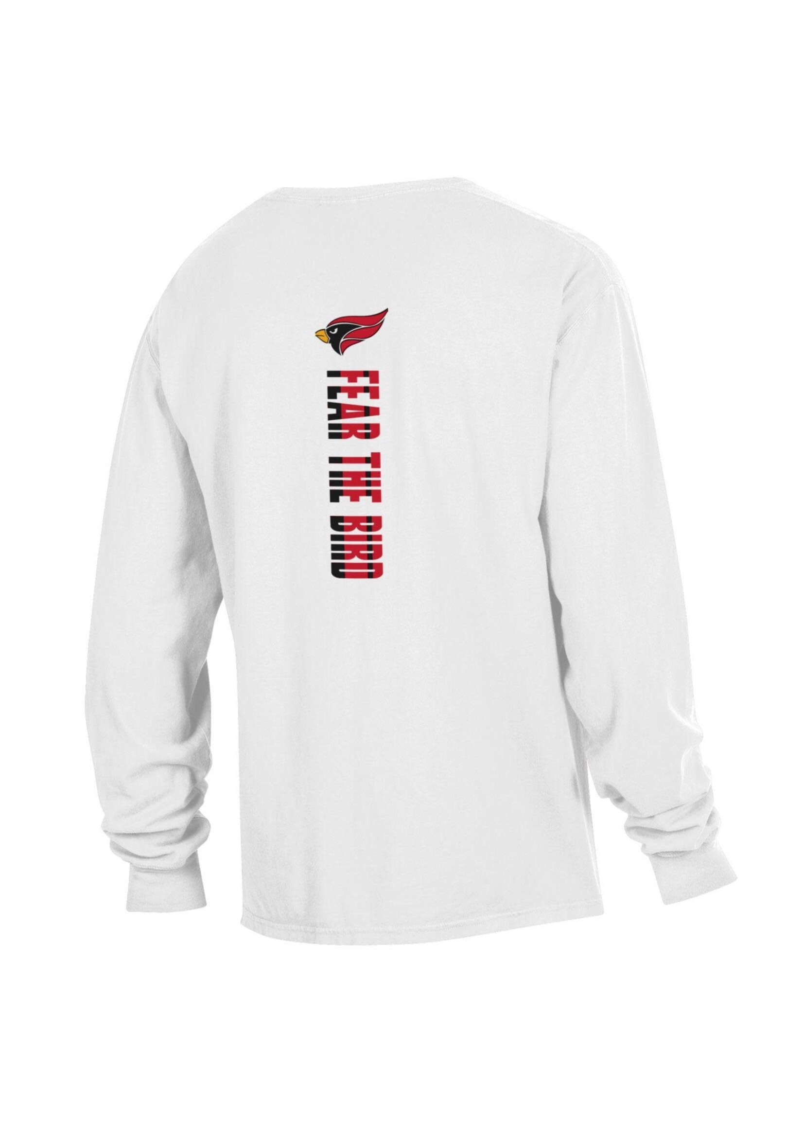 North Central College  w/Fear the Bird Long Sleeve  by Comfort Wash