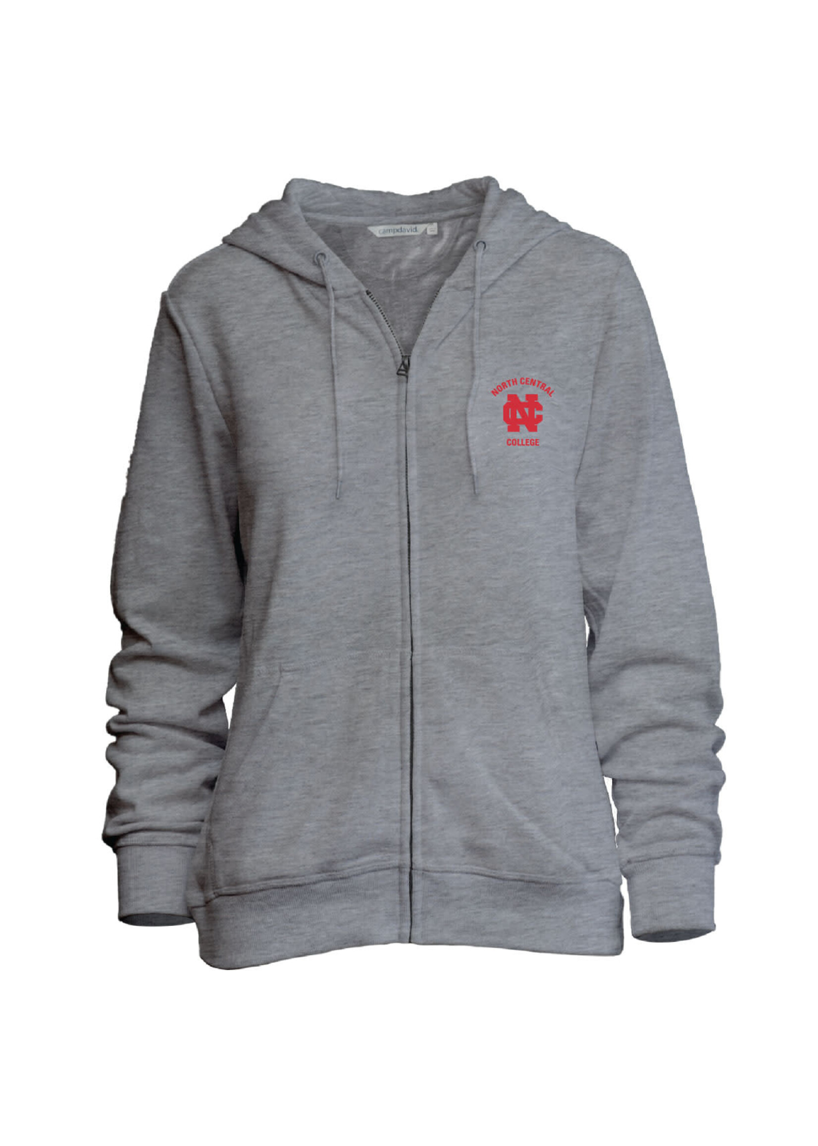Camp David Camp David Comfy Full Zip Hoodie - Grey