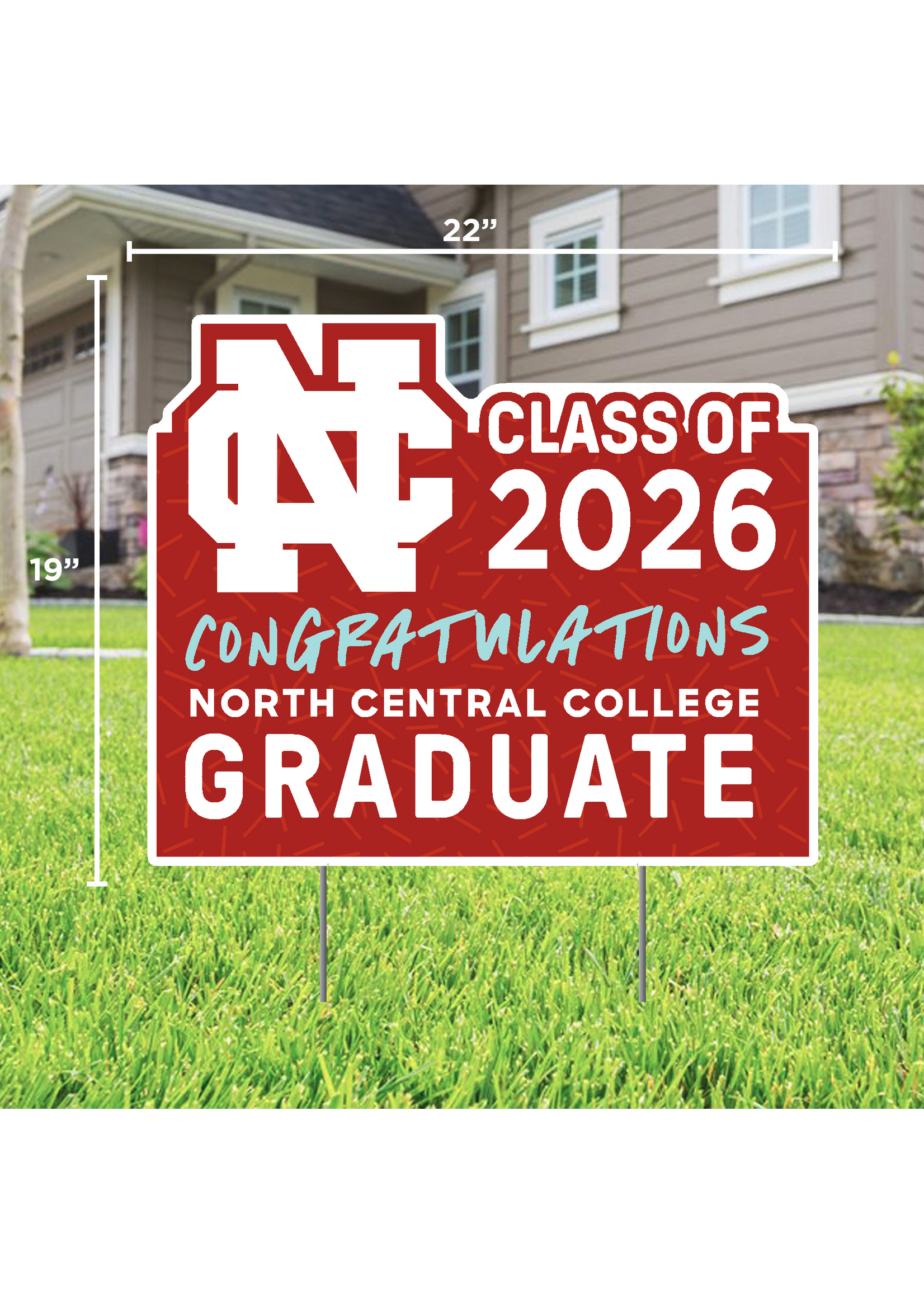 CDI Corporation Class of 2026 Graduate Lawnee Sign