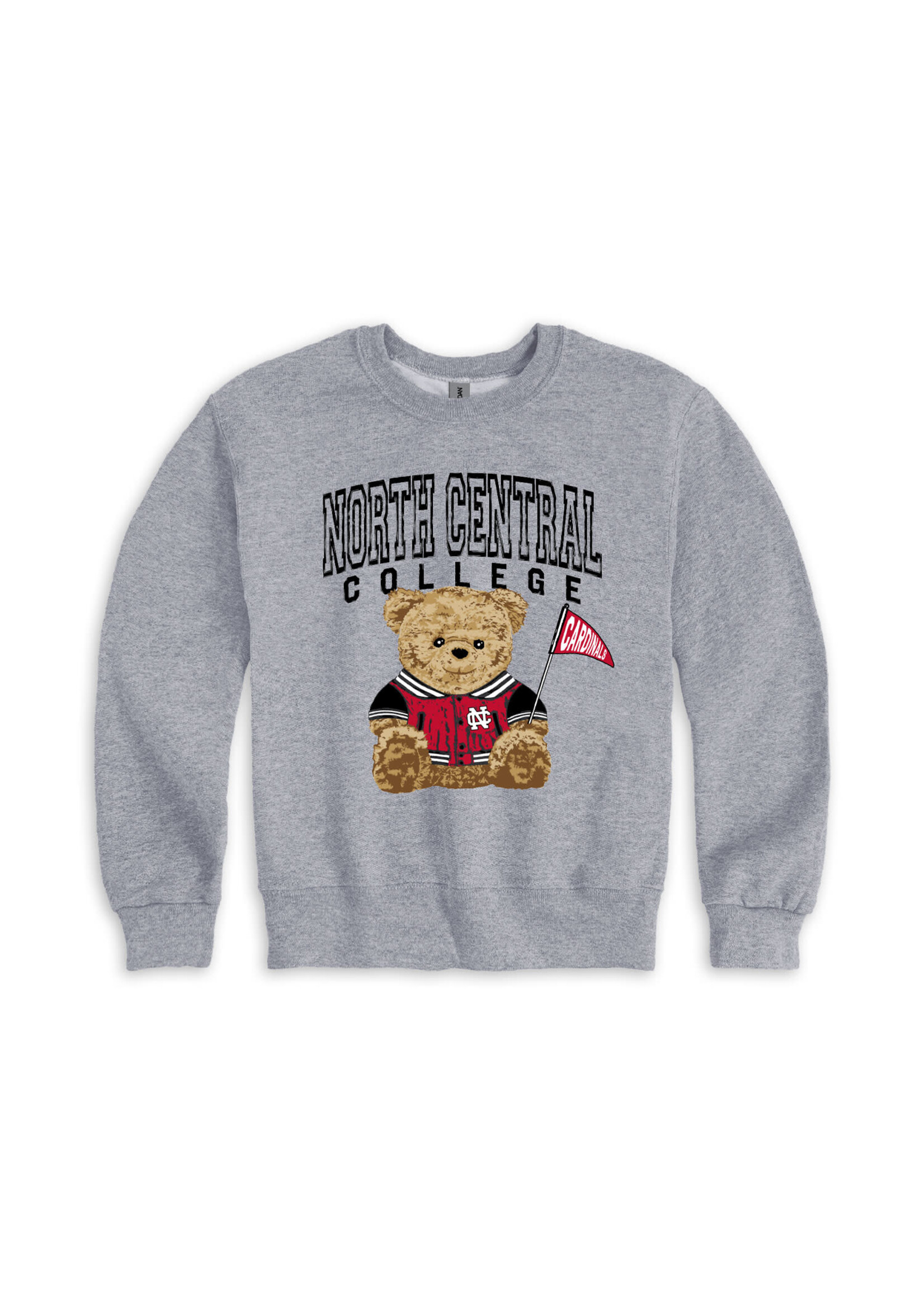 New Agenda New Agenda Youth Bear Necessities Crew Sport Grey