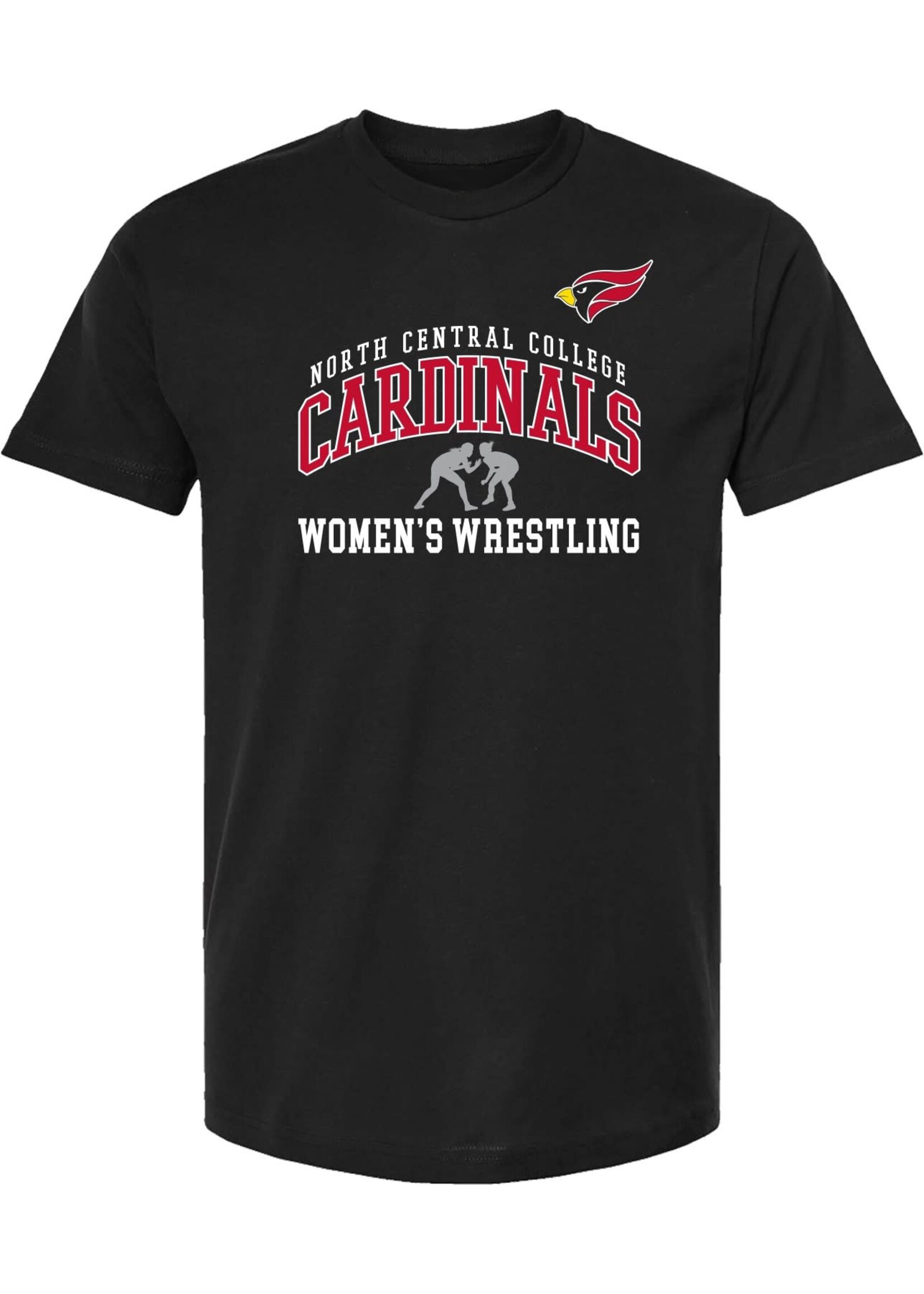 College House Name Drop Shirt in black  - WMN Wrestling
