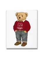 Neil Enterprises NCC  Teddy Bear 8x10 Canvas Print