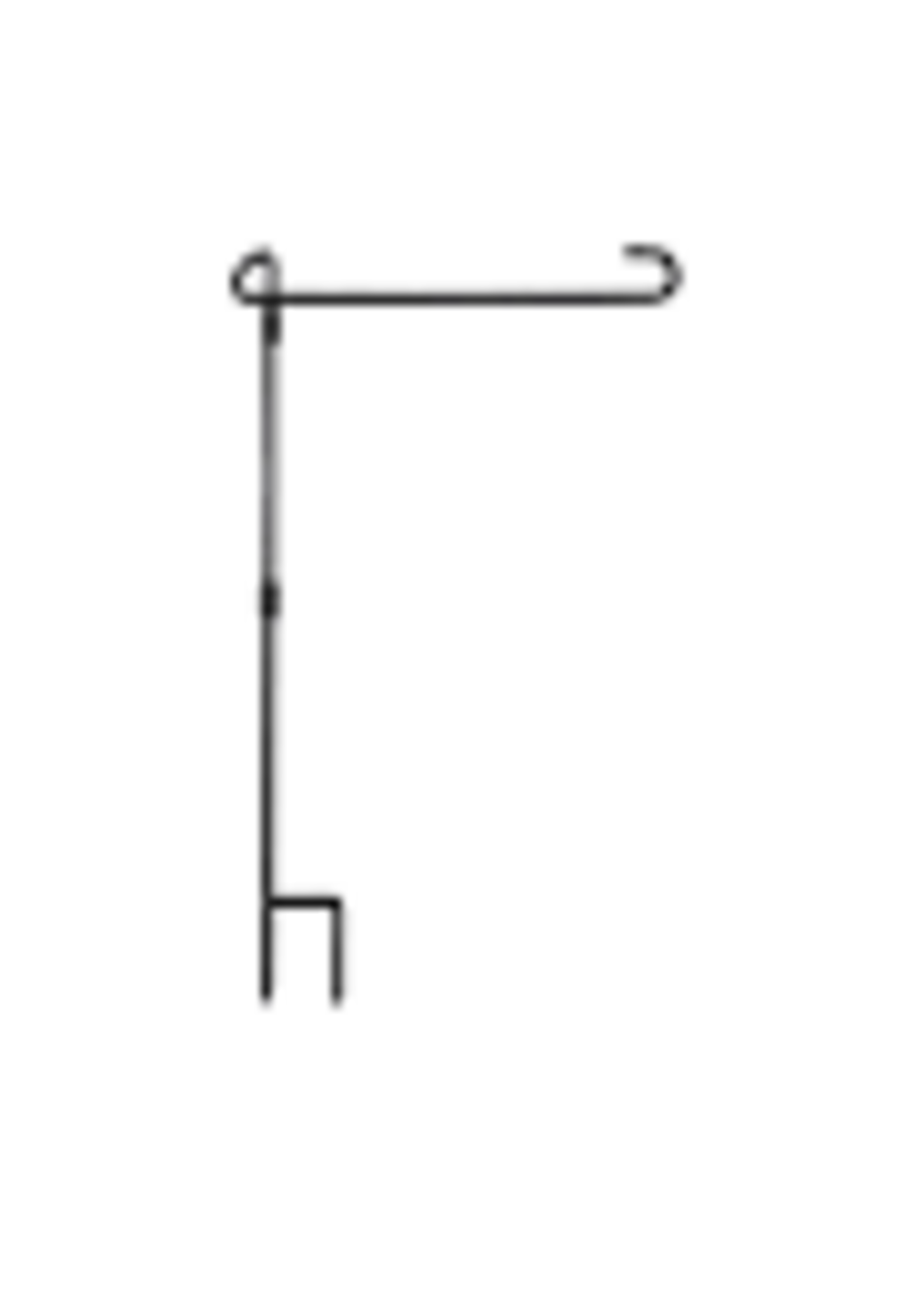 Sewing Concepts 3 Piece metal garden stand