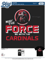 Blue 84 NC Star Wars May the Force  Tee