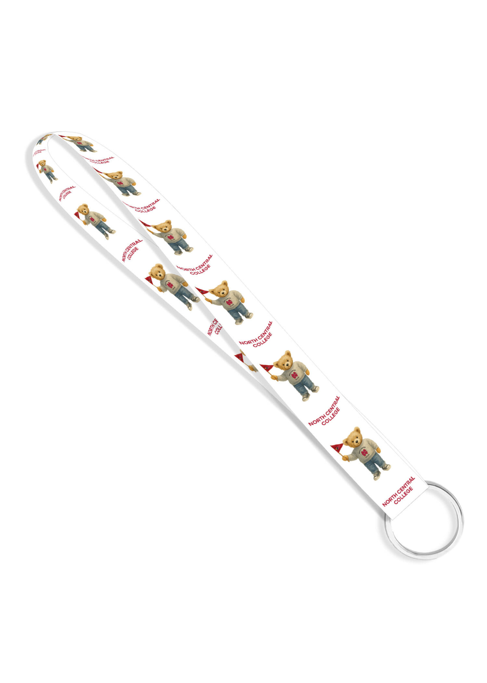 Jardine Associates NCC Bear 3/4" Sublimated wristlet