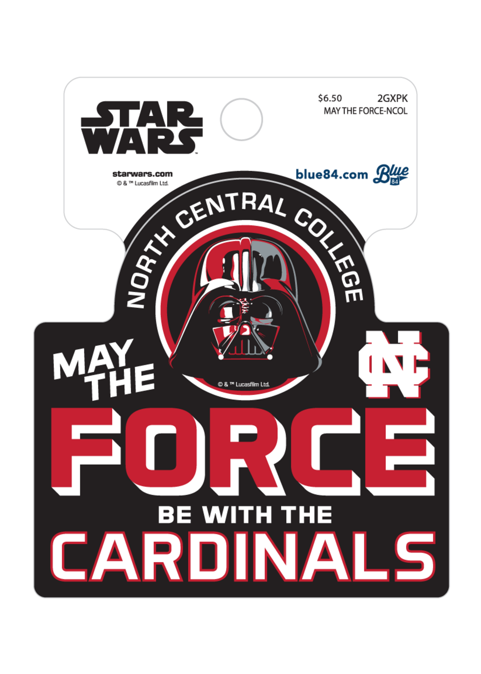 Blue 84 NCC Star Wars Stickers