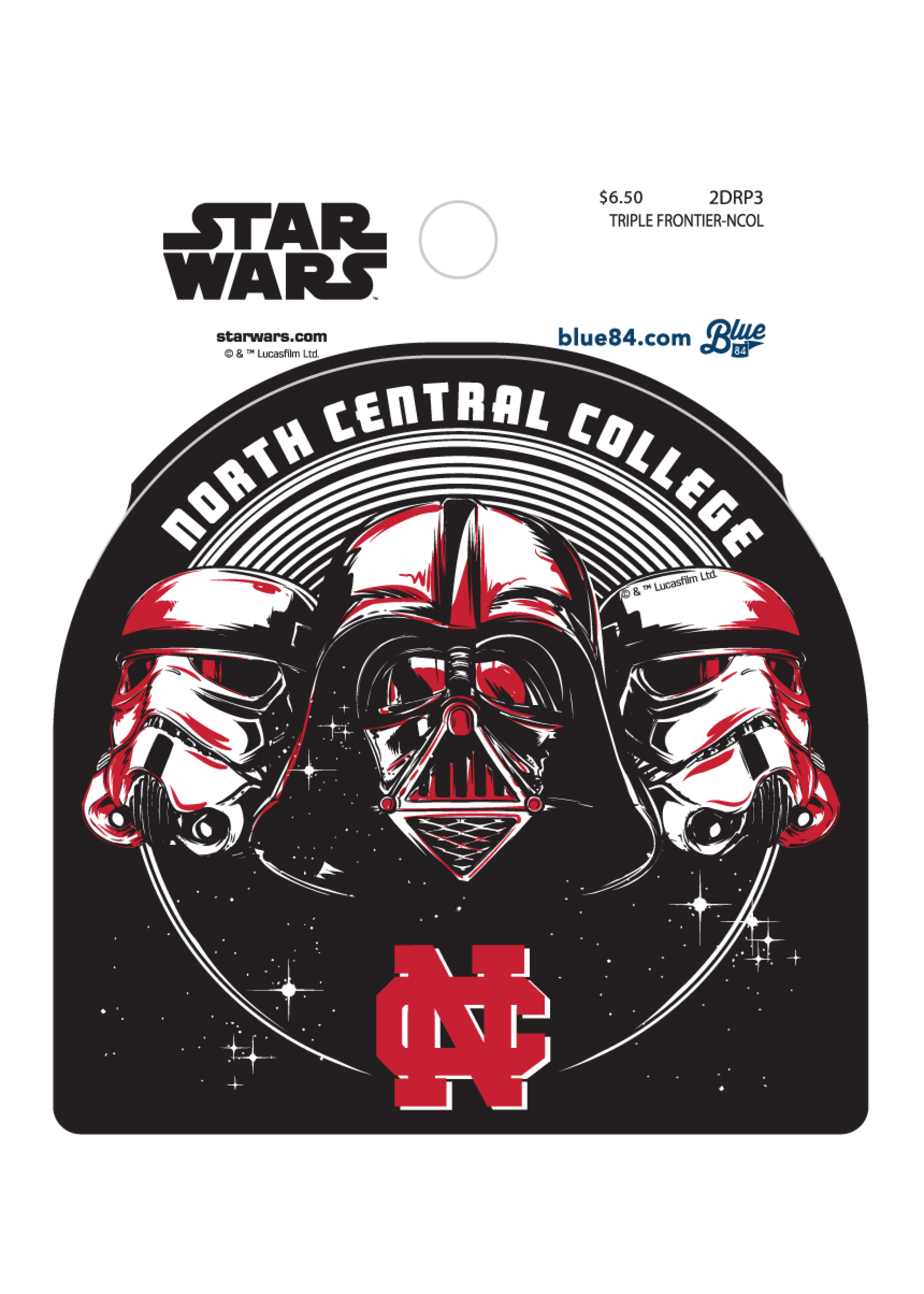 Blue 84 NCC Star Wars Stickers