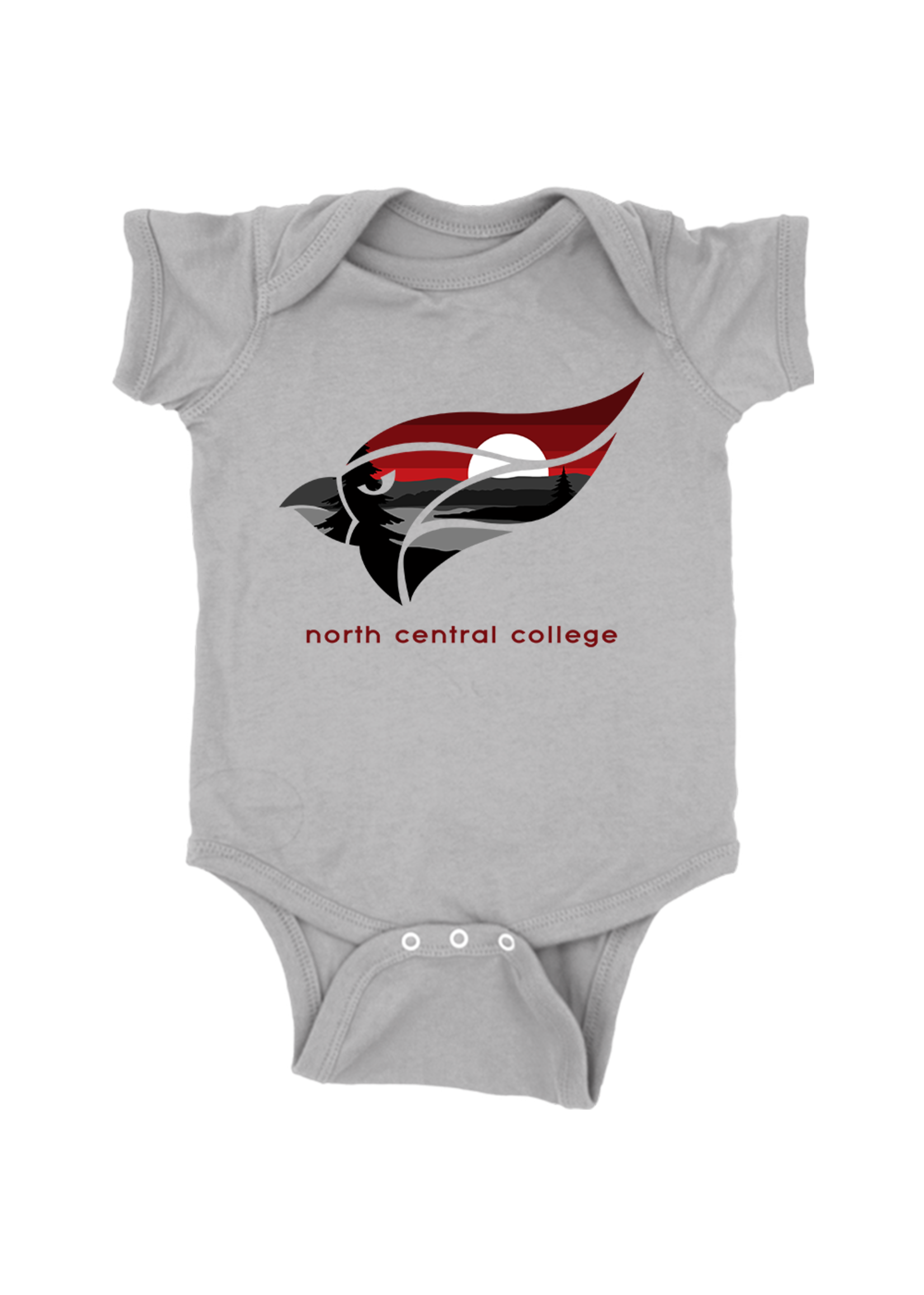 Duck Company North Central College Infant Mountain Onesie