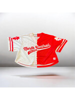 Summit Women's Sublimated Crop Baseball Top