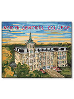 Julia Gash North Central College Tea Towel  - Justin Patten