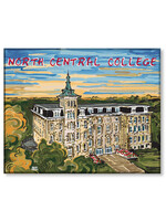 Justin Patten North Central College Tea Towel  - Justin Patten
