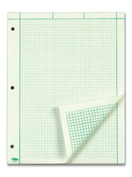 Ampad Ampad Engineering Computation Pad Green 8.5x11in 100