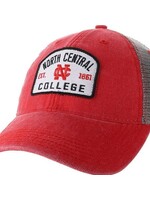 League / Legacy Legacy DTA Trucker Scarlet w/ grey mesh