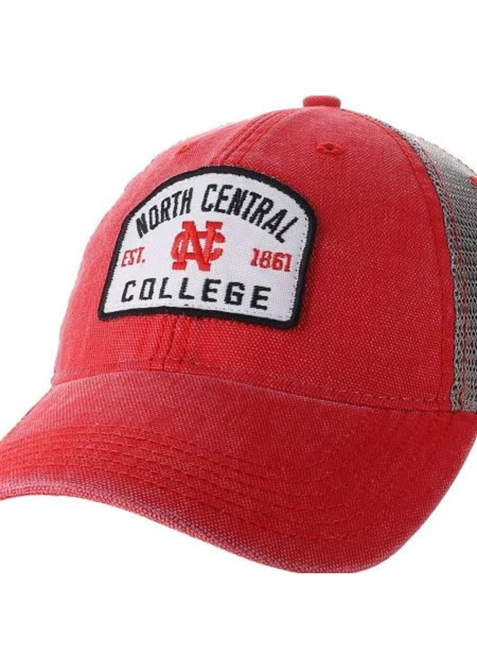 League / Legacy Legacy DTA Trucker Scarlet w/ grey mesh
