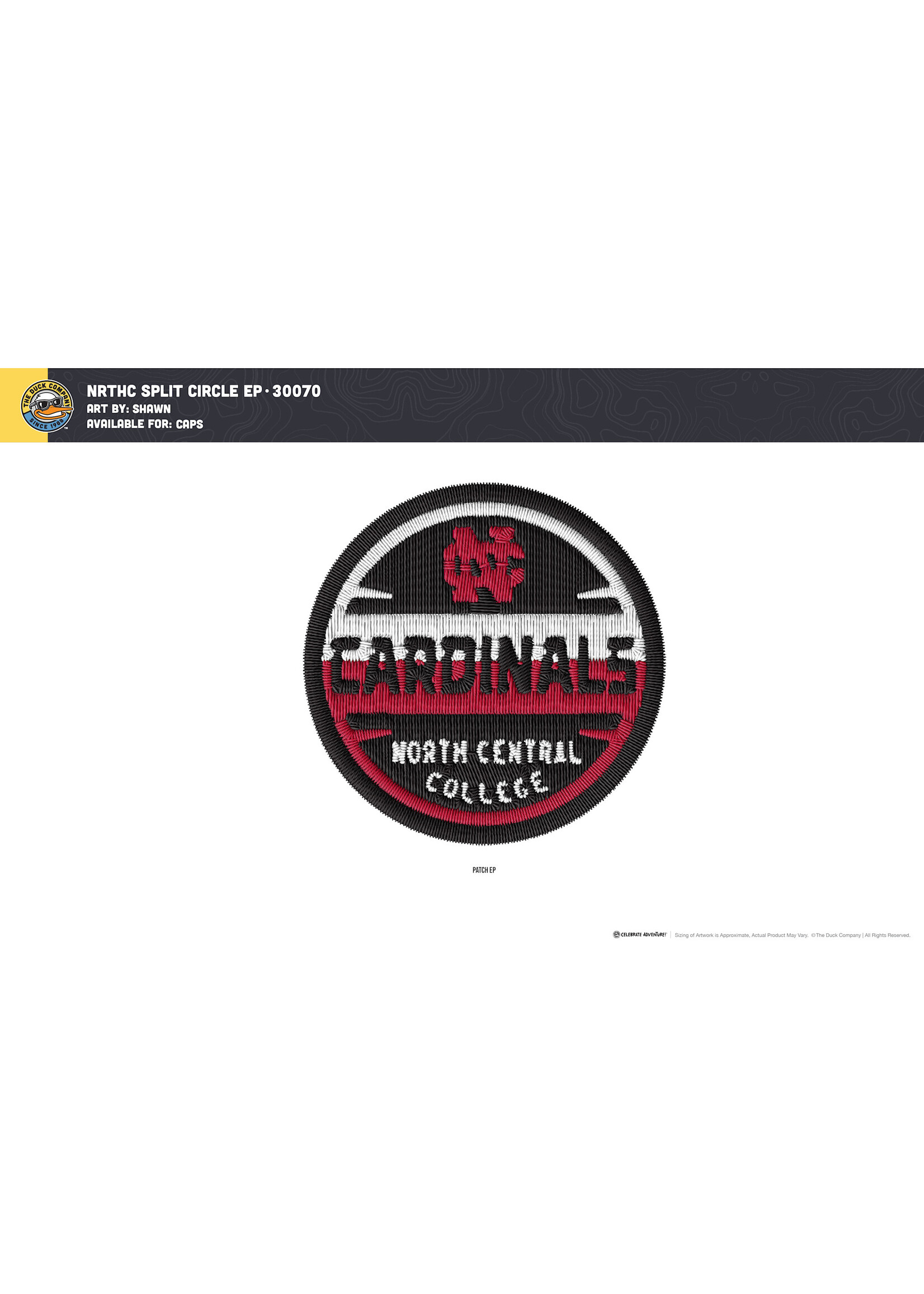 Duck Company Split Circle EP Patch by Duck Company