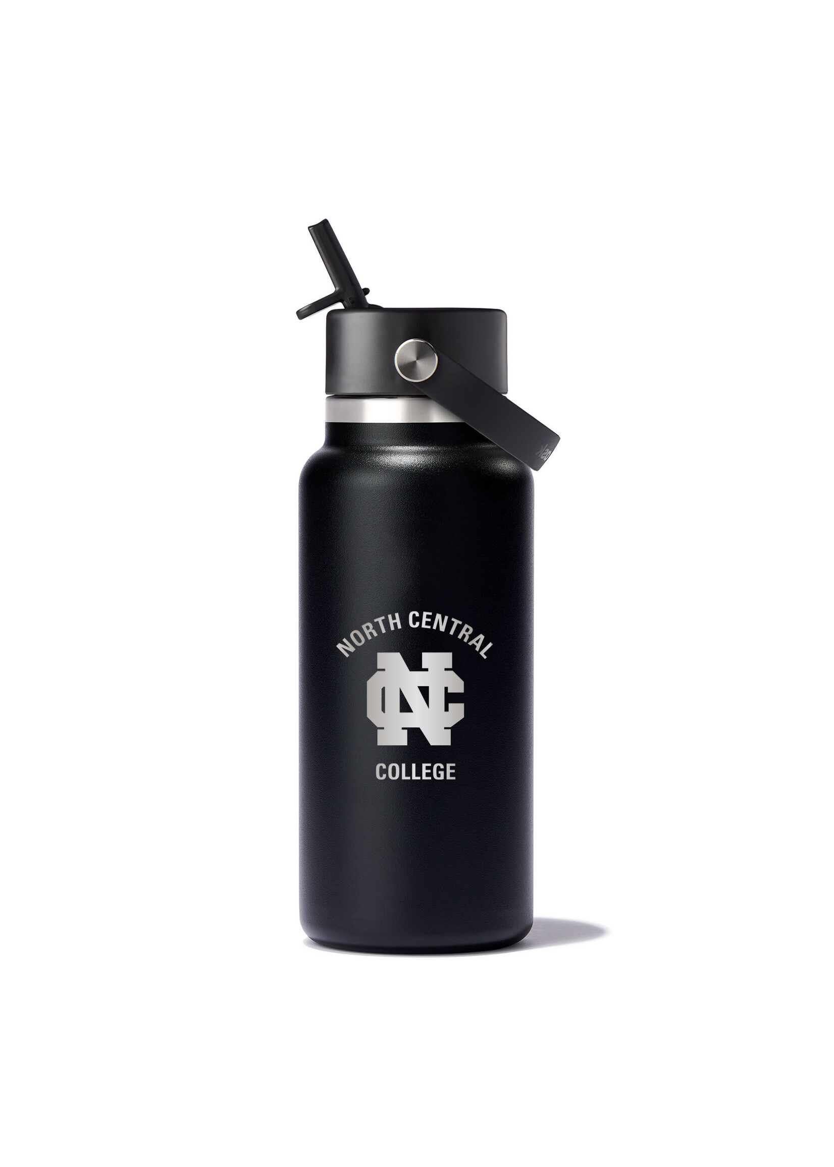 HydroFlask NCC Engraved Hydro Flask 32 oz Wide Mouth w/ straw lid