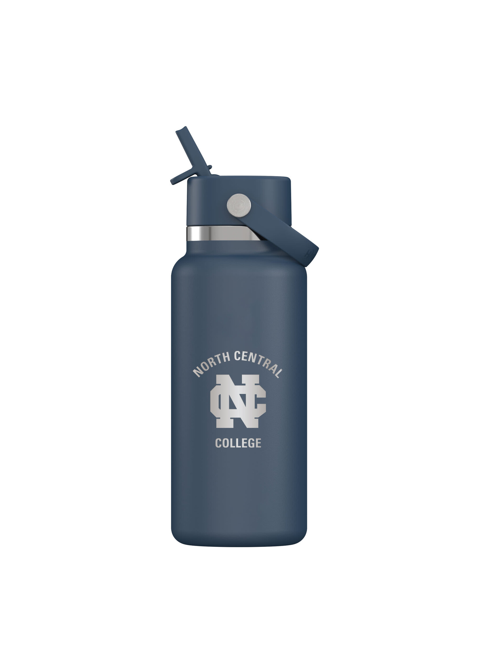 HydroFlask NCC Engraved Hydro Flask 32 oz Wide Mouth w/ straw lid