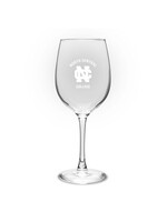 Jardine Associates Etched Wine Glass 16 oz
