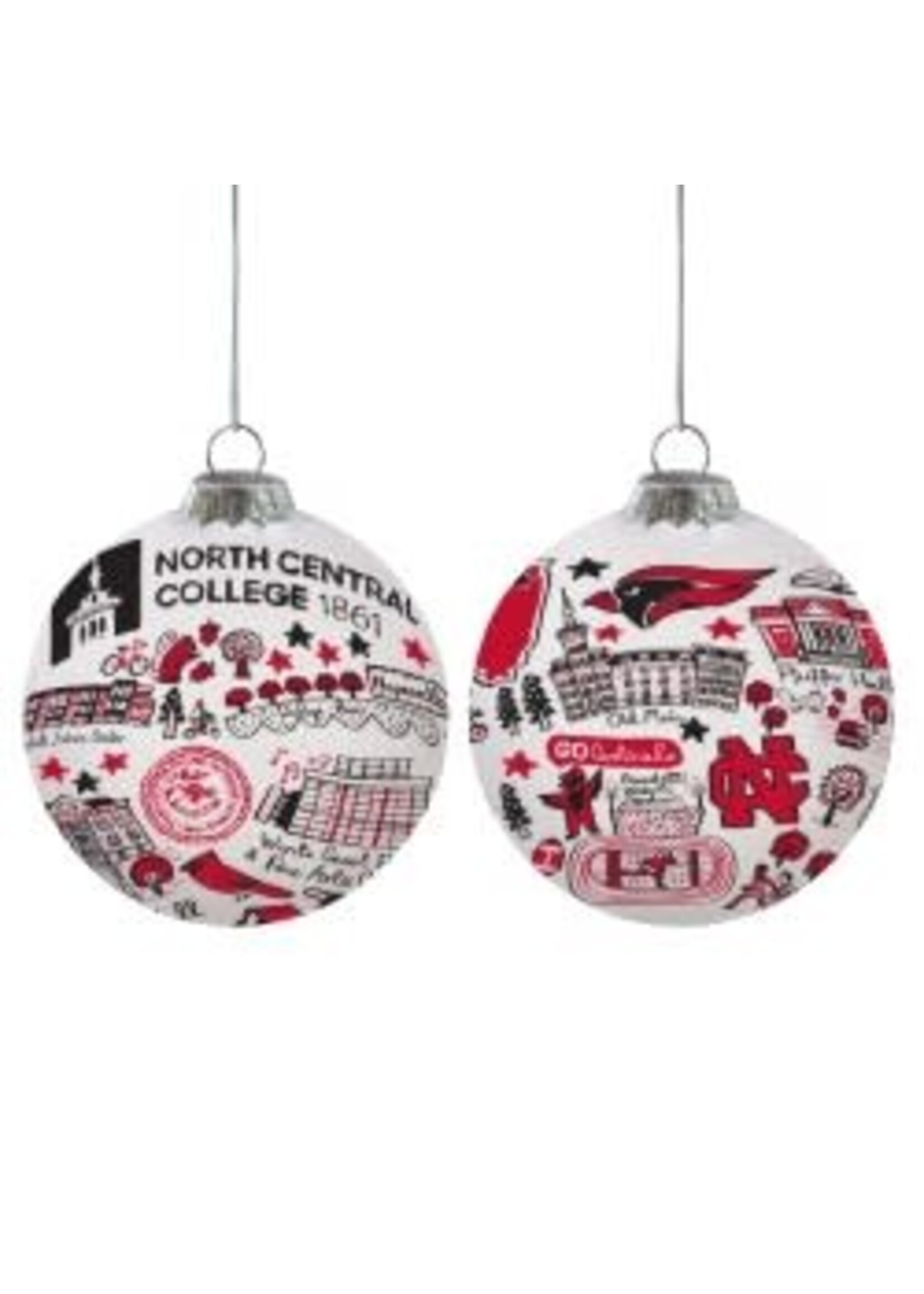 Julia Gash Julia Gash Traditional Glass Ornament