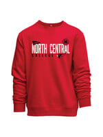 Camp David Camp David Everyday Crew w/seal and pennant design - Racing Red