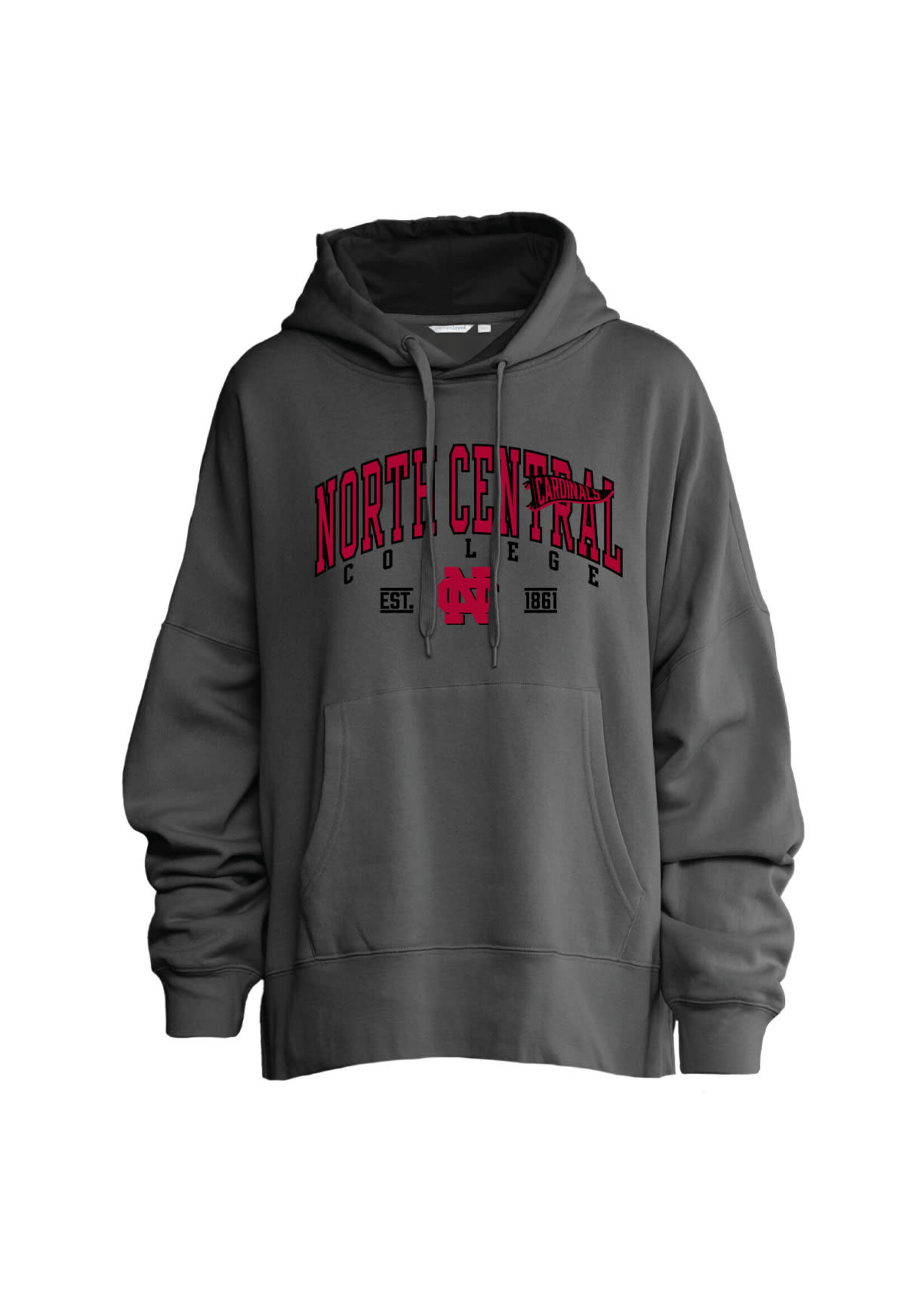 Camp David Camp David Moonbeam Relaxed Hoodie Carbon Grey