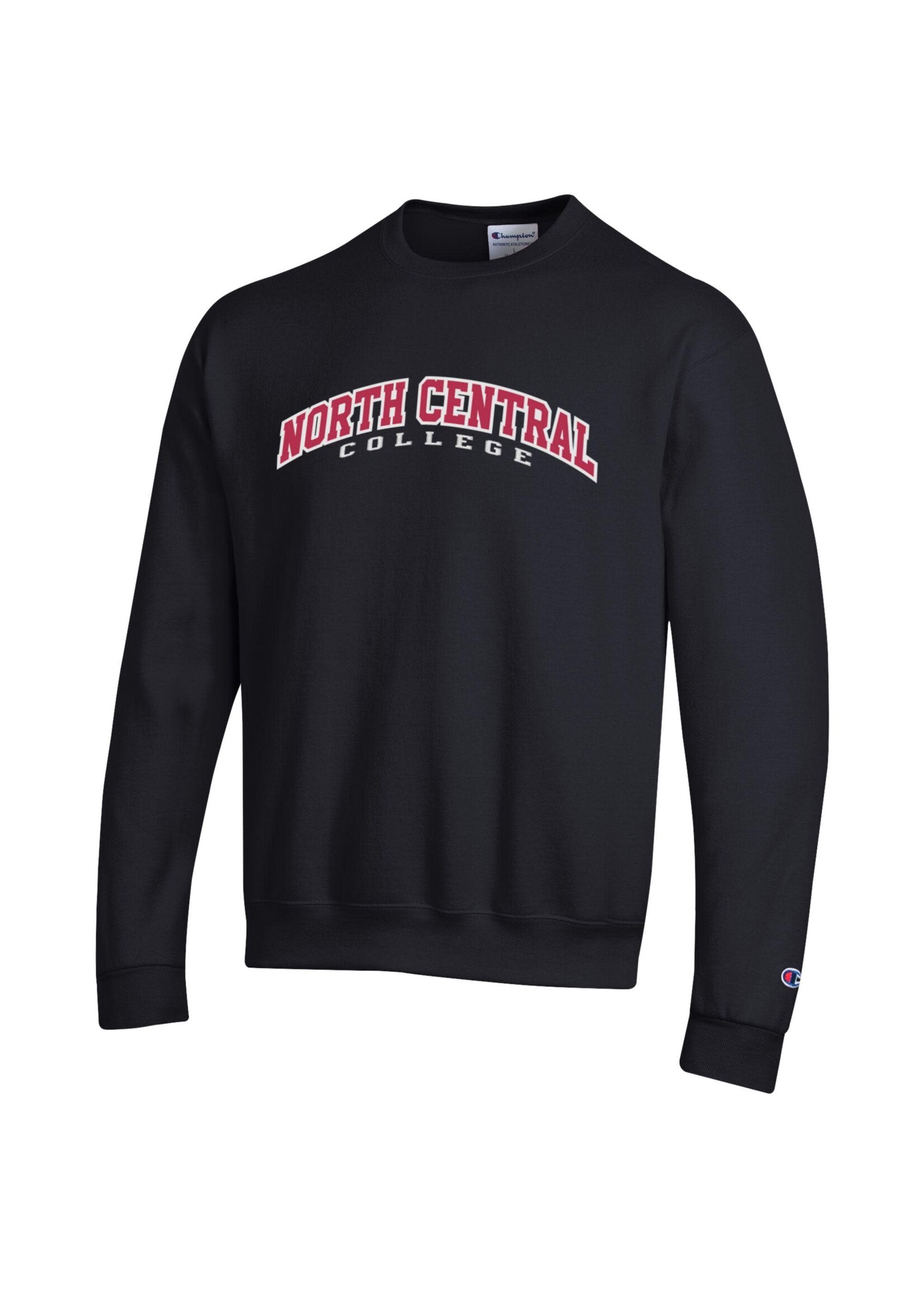Champion Champion Powerblend Fleece Crew w/wool felt applique Black