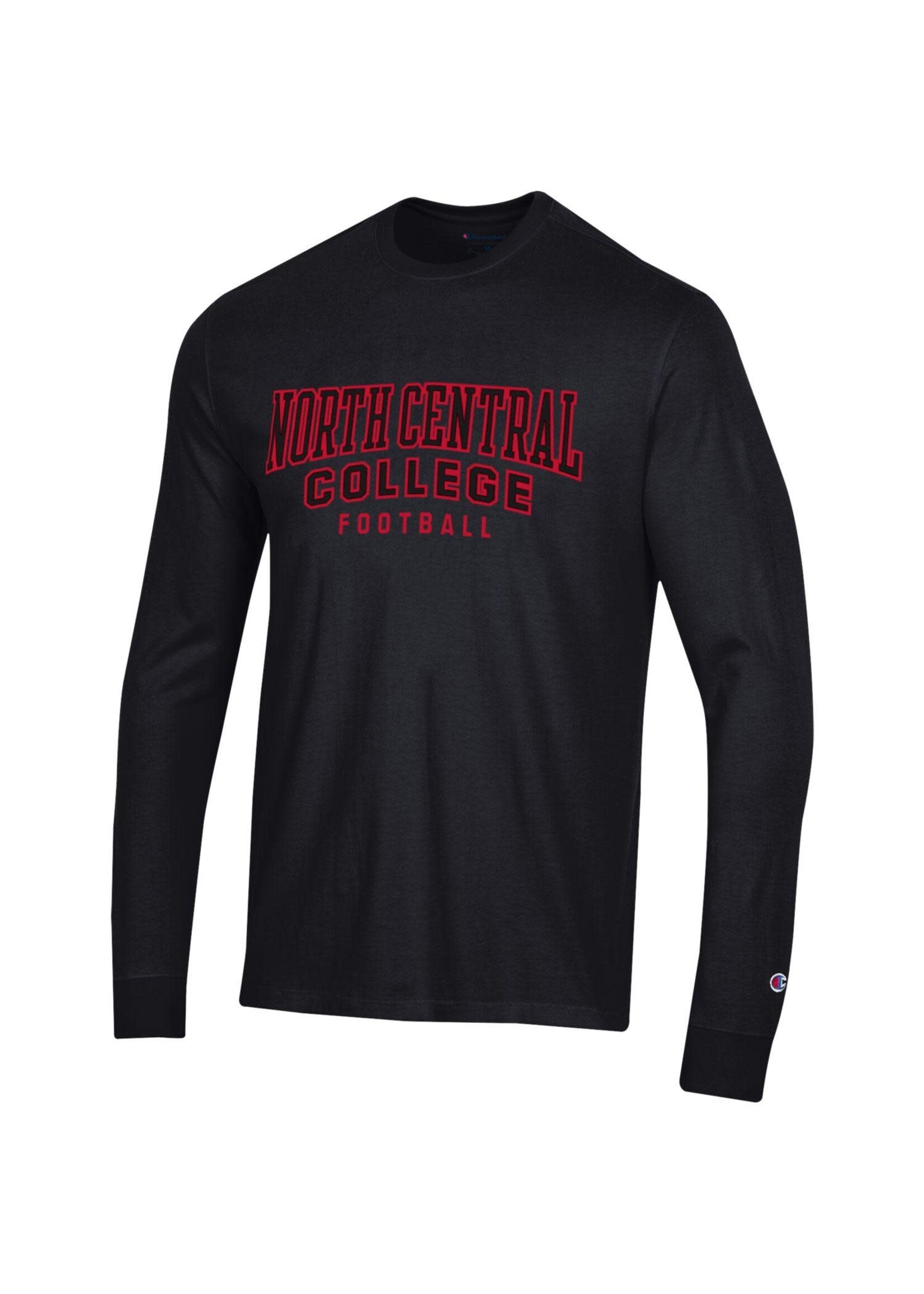Champion MTO Football Super Fan Long Sleeve Applique Tee by Champion