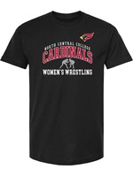 College House Name Drop Shirt in black  - WMN Wrestling