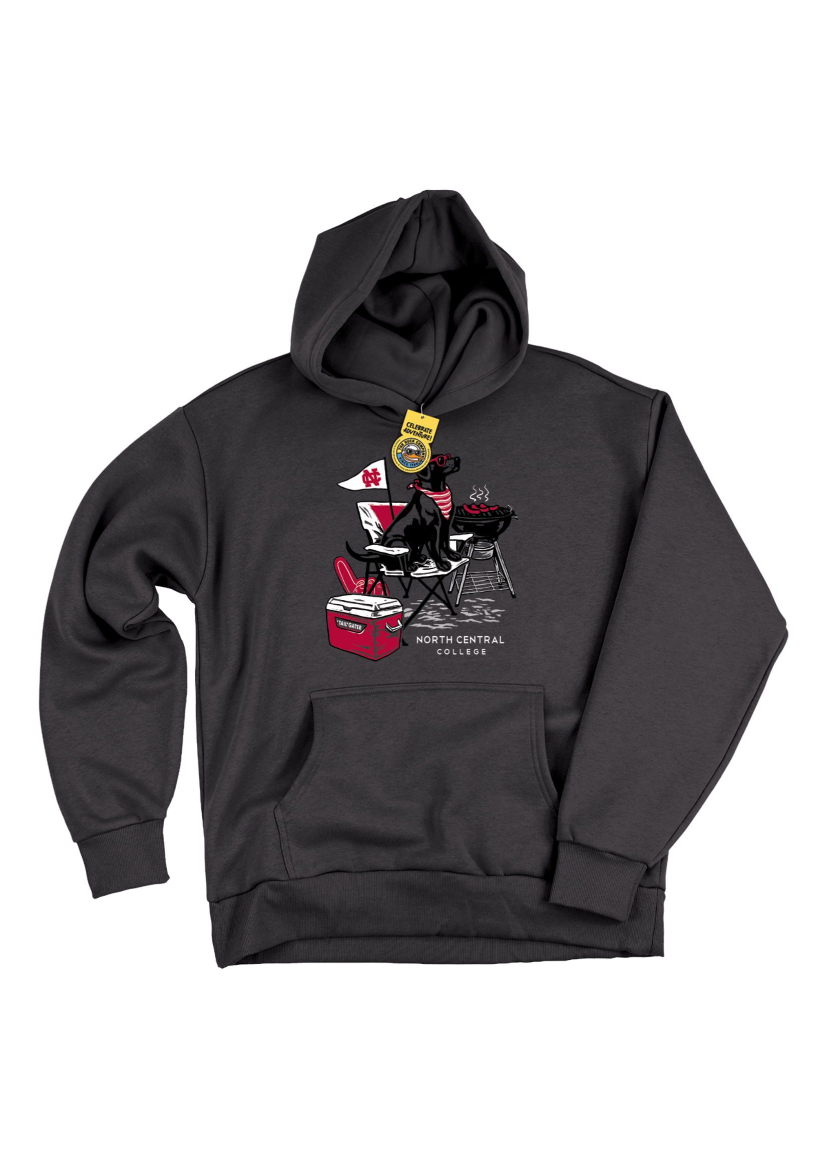 Duck Company Duck Company Tailgating Hound  Heavyweight Hood  F26- Graphite