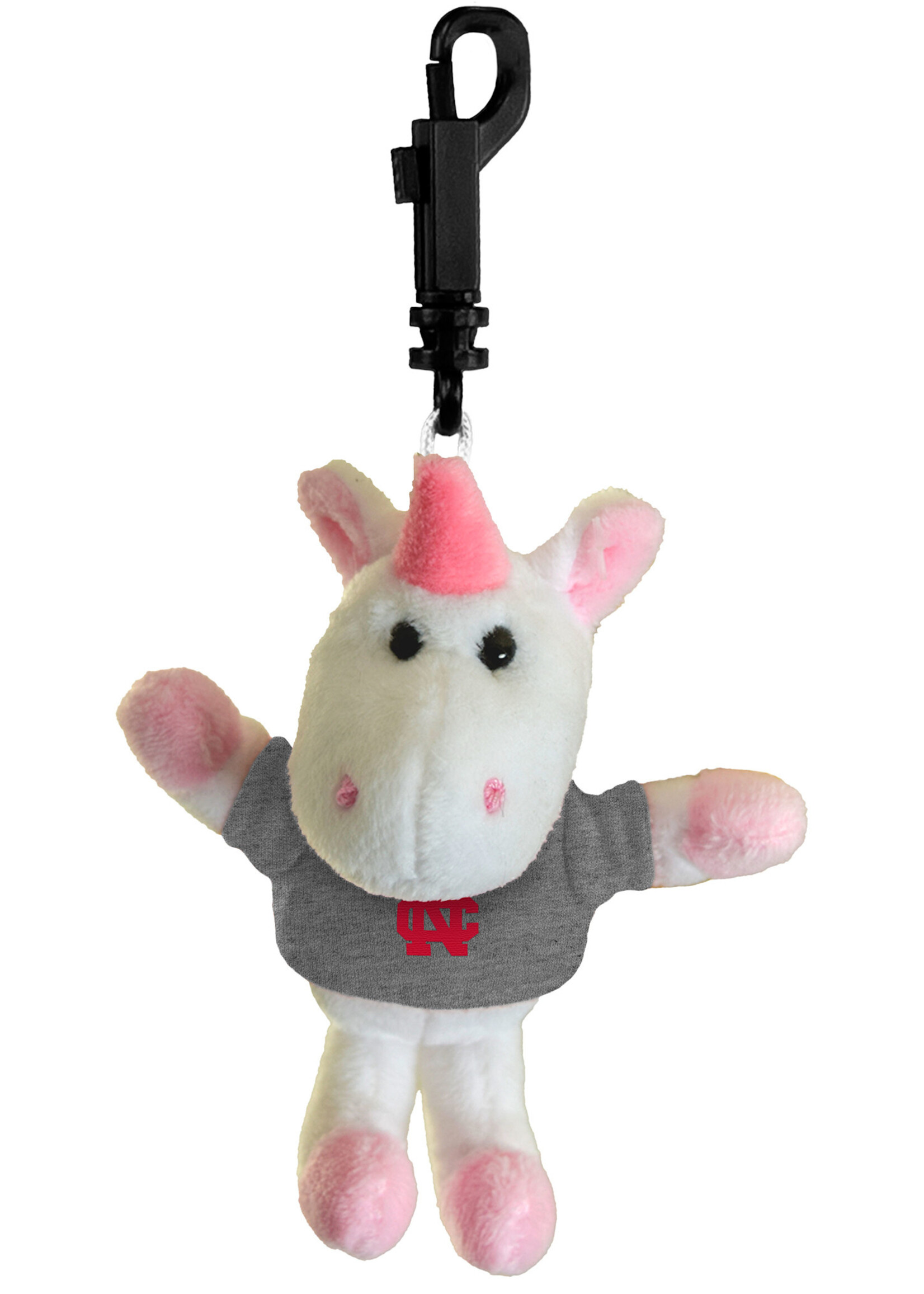Mascot Factory Animal Key chain w/ Grey Tee