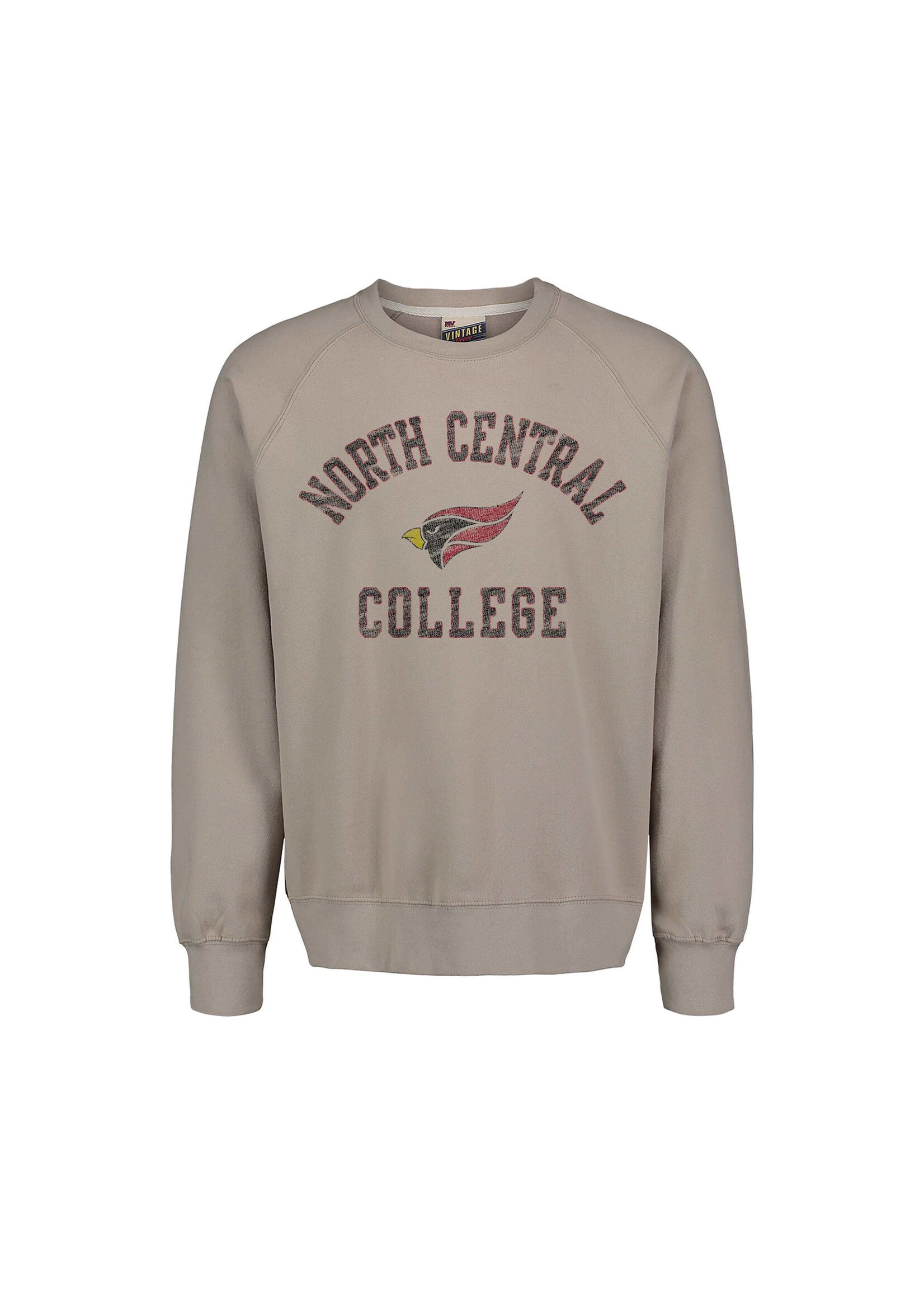MV Sports MV Sport Vintage Fleece Raglan Crew