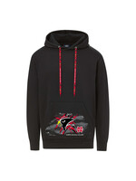MV Sports MV Sports Fundamental Fleece Hood w/ pocket logo and cardinals lace