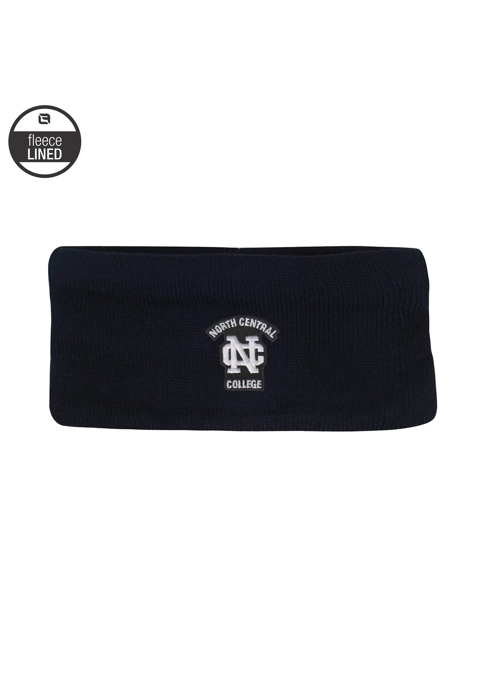 LogoFit NCC Deep Freeze Knit Headband w/fleece by LogoFit - Black