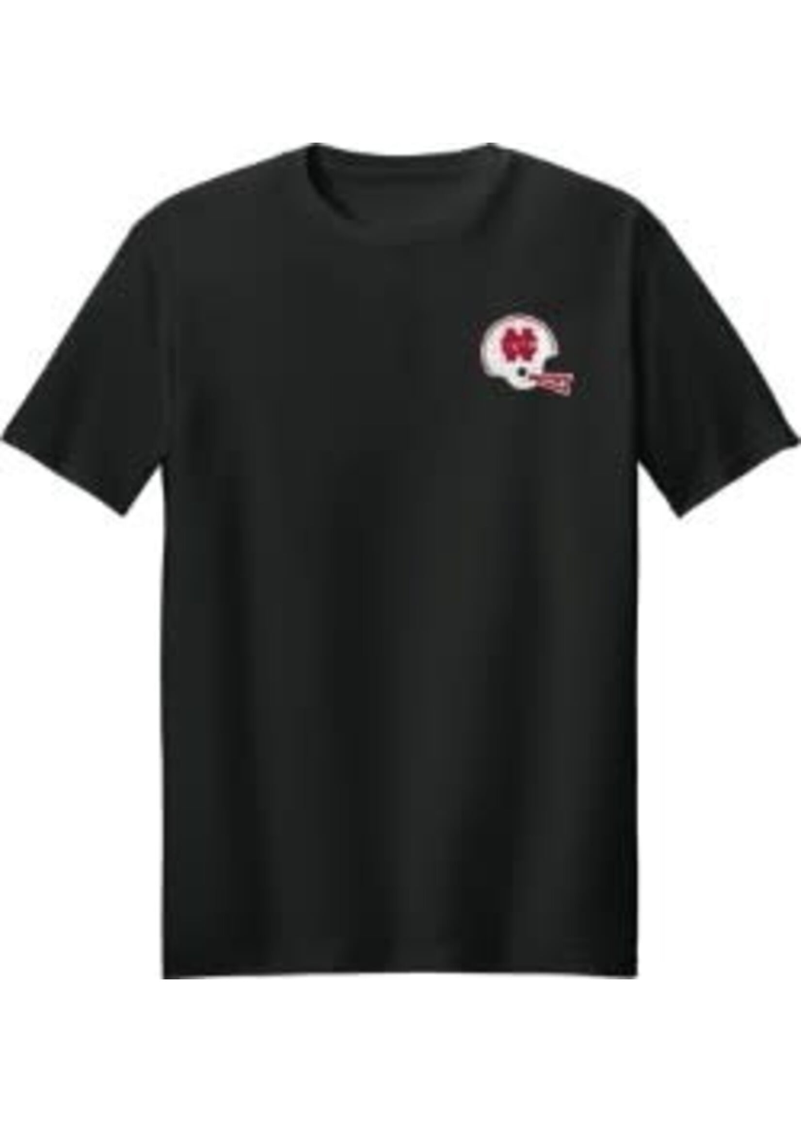 College House Saturdays are for Football Shirt in black