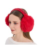 Zoozatz Zoozatz Fluffy Earmuff Red