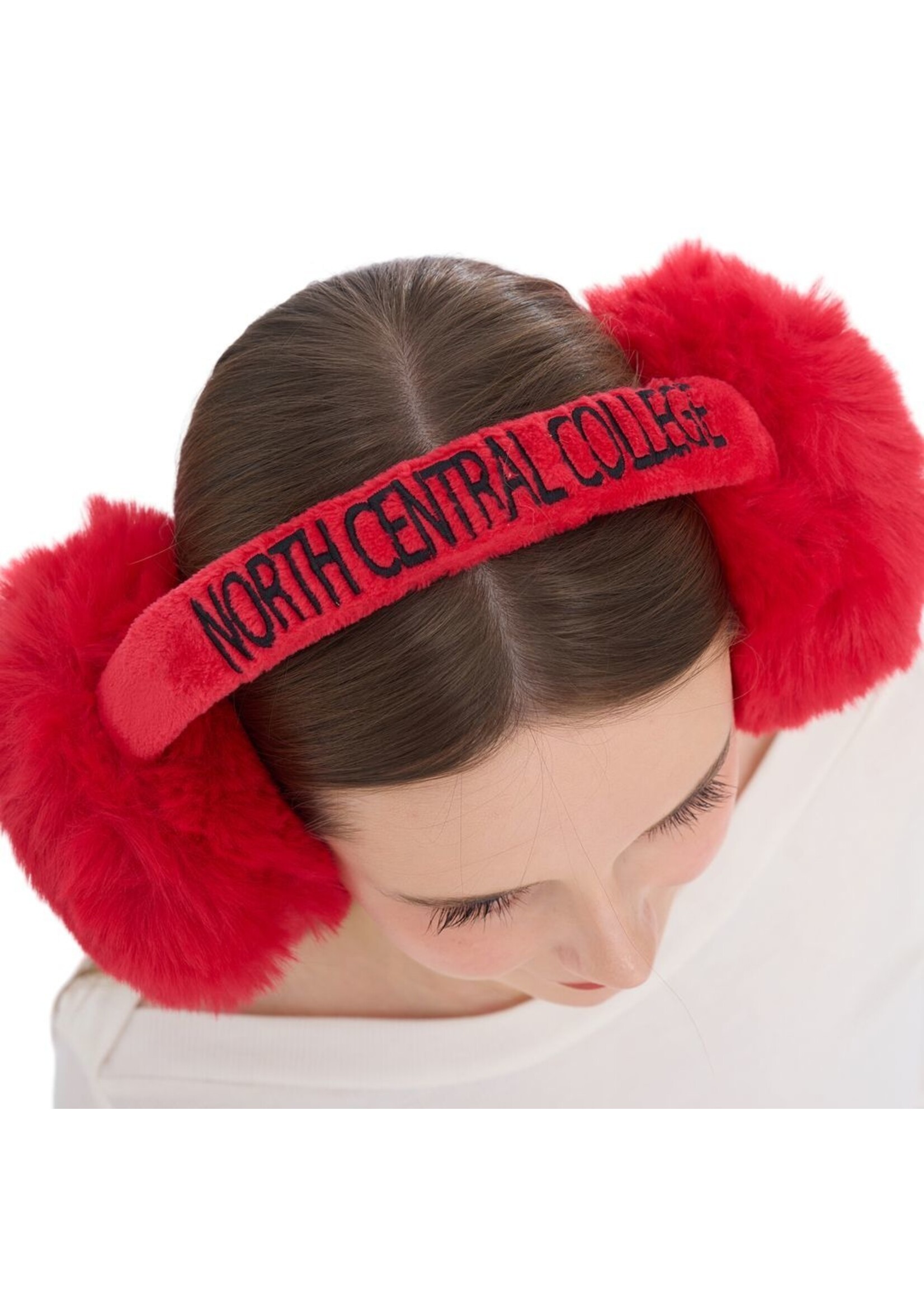Zoozatz Zoozatz Fluffy Earmuff Red