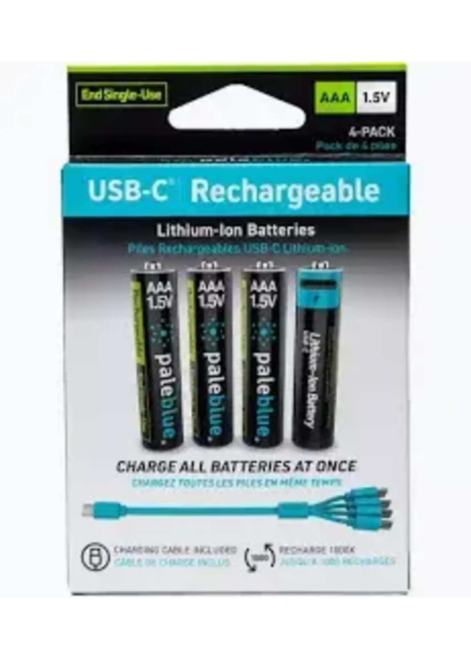Paleblue Paleblue Lithium Ion Rechargeable Batteries