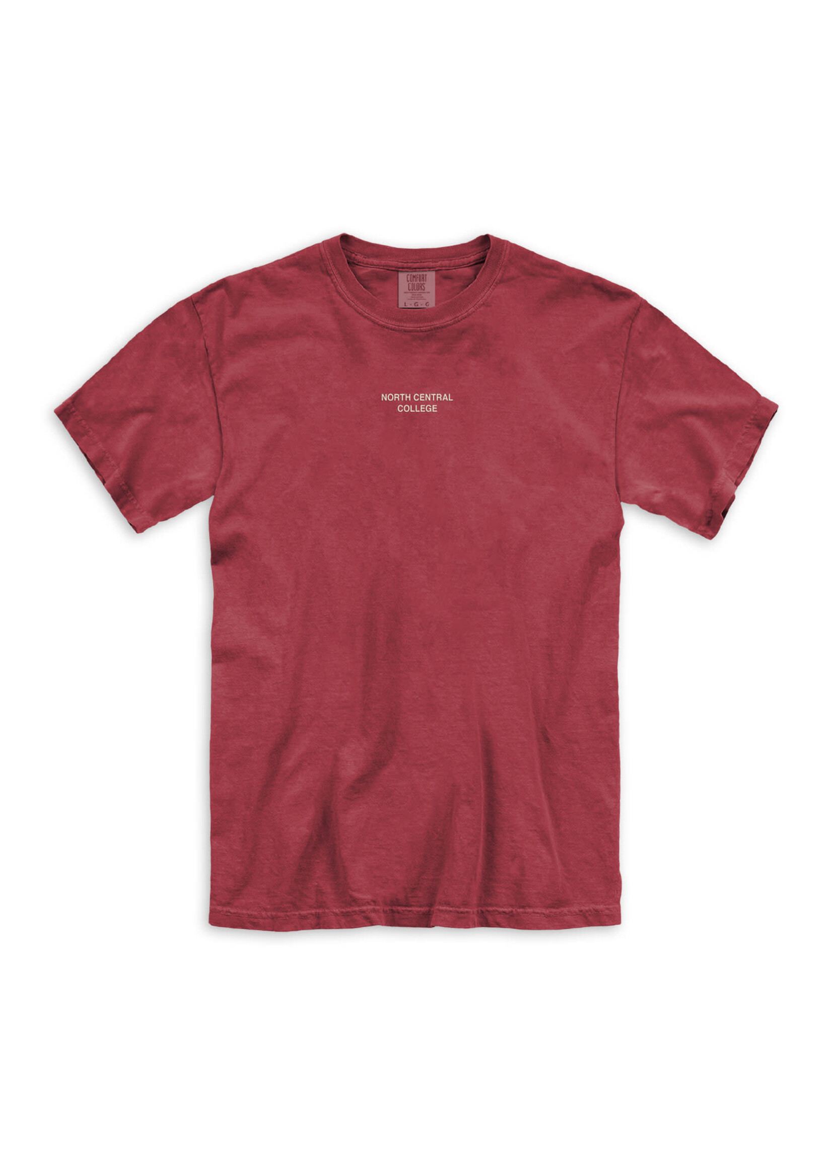 New Agenda Comfort Color Small Text Embroidered Tee