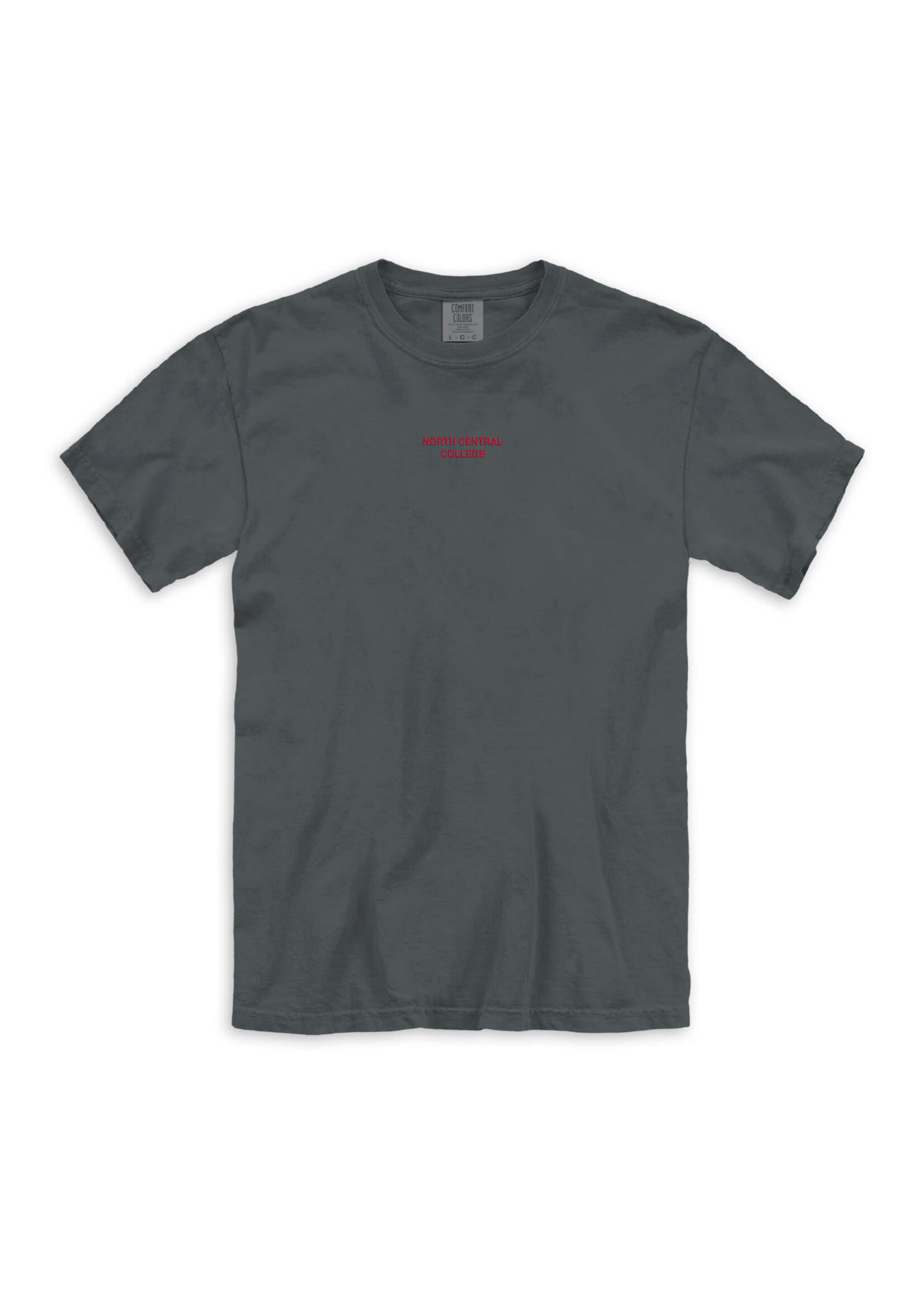 New Agenda Comfort Color Small Text Embroidered Tee