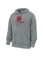 Nike Nike Club Fleece Hoodie Cardinals Football - Dk Heather Grey