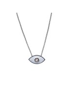 S. Carter Designs Enamel Evil Eye Necklace
