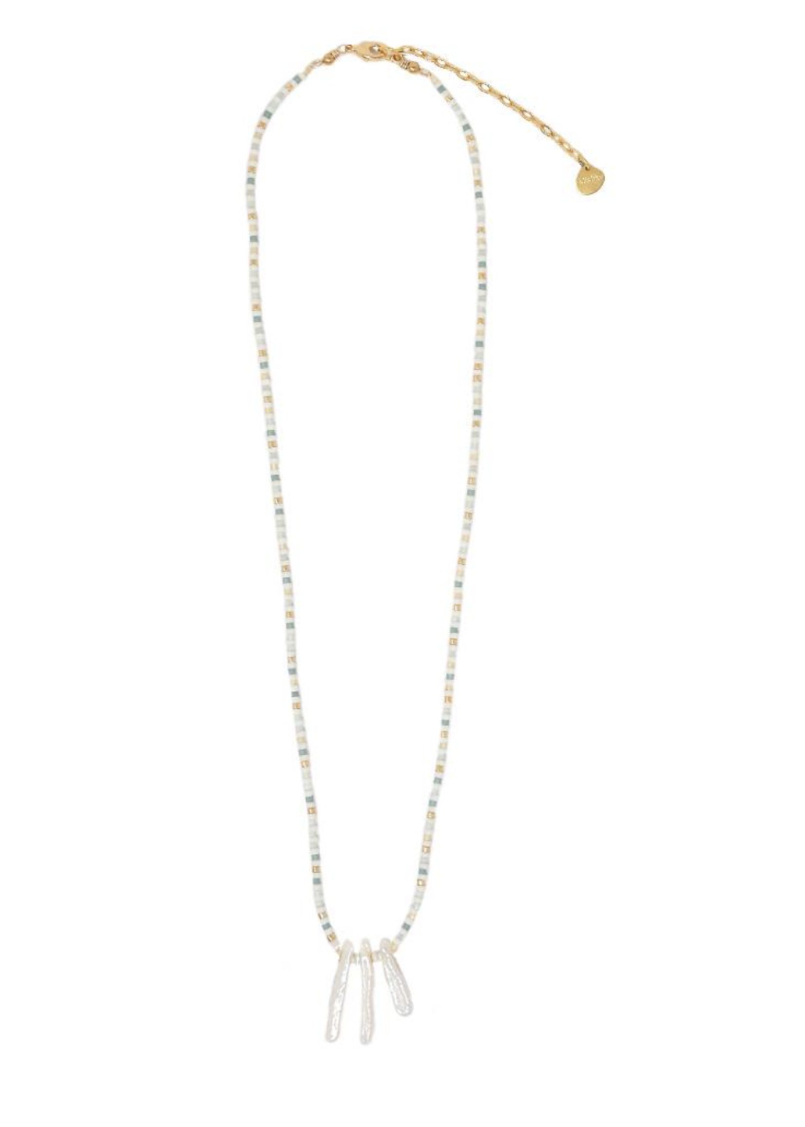 Mishky Skinny Pearls Necklace